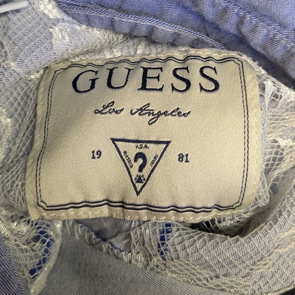 Women's (Junior's) Guess Button Down Shirt - Picture 3 of 3